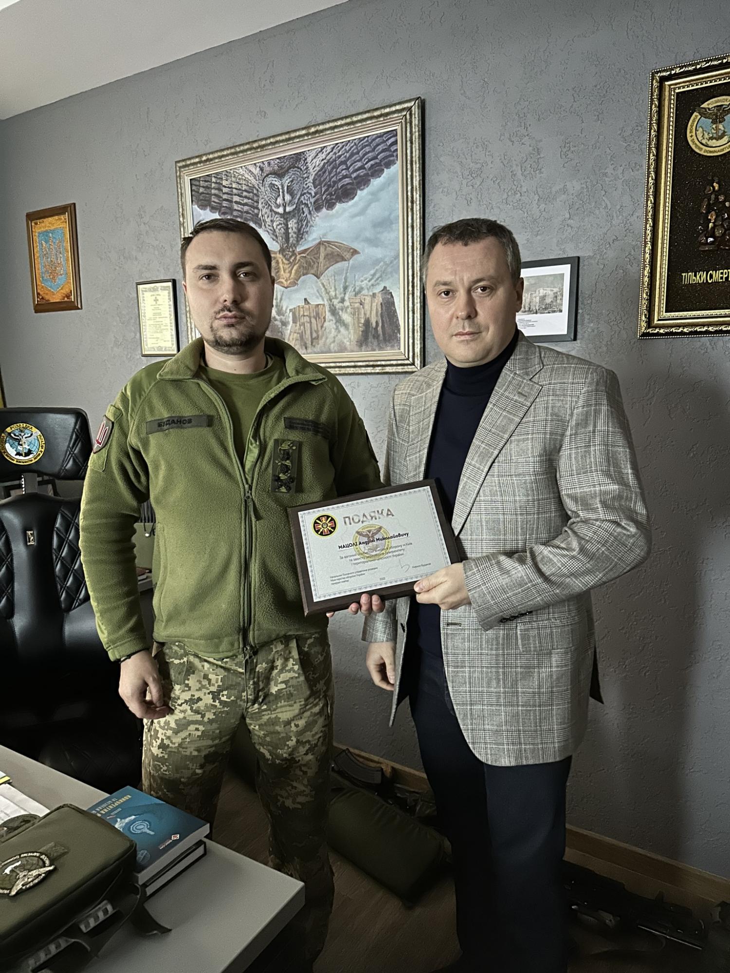 Народный тренер "Голосу країни" получил благодарность от Буданова: за что именно